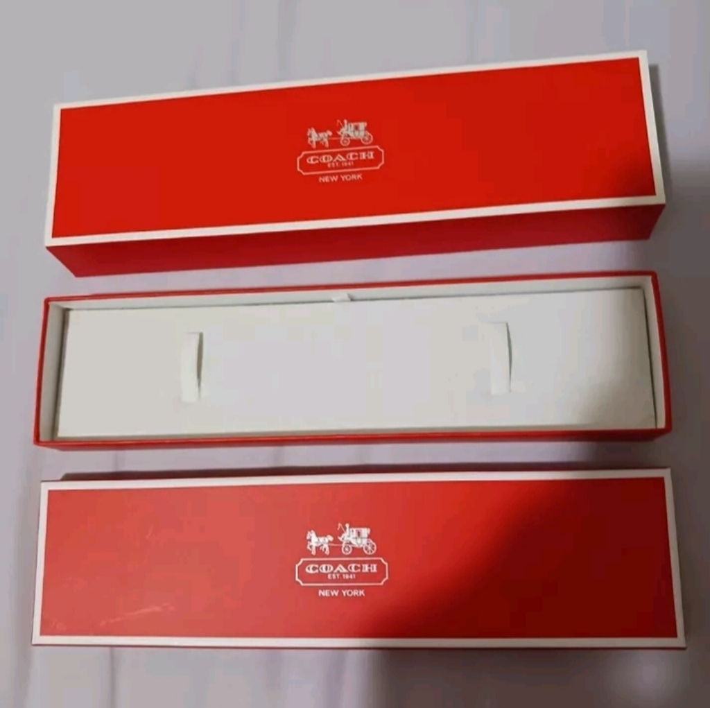 Genuine Coach Watch Box Empty Replacement Presentation Holiday Packaging